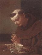 unknow artist Saint anthony of padua in prayer oil painting reproduction